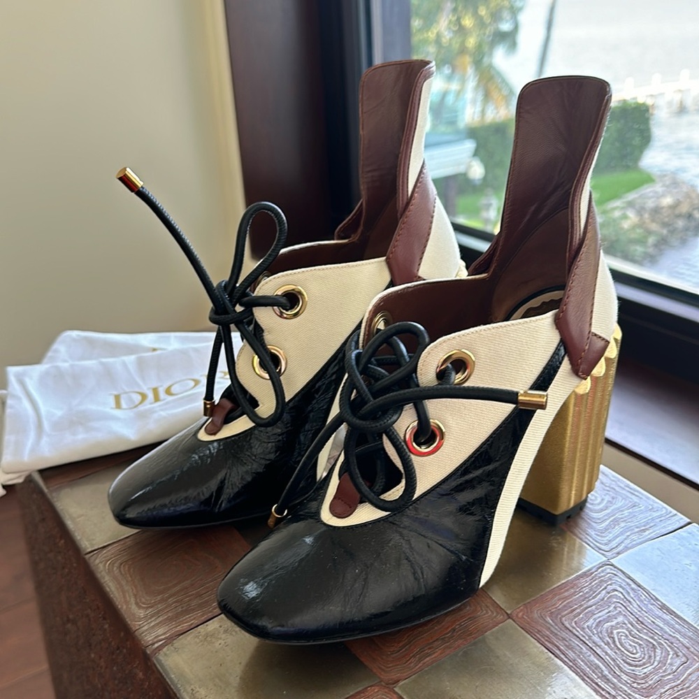 Christian Dior runway shoe